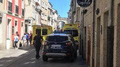 Fallece una persona en el incendio de su piso en Lugo