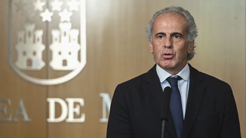 Enrique Ruiz Escudero, consejero de Sanidad de la Comunidad de Madrid.