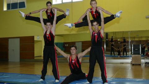 Imagen de archivo del club Sieiro acrobacias de Vigo