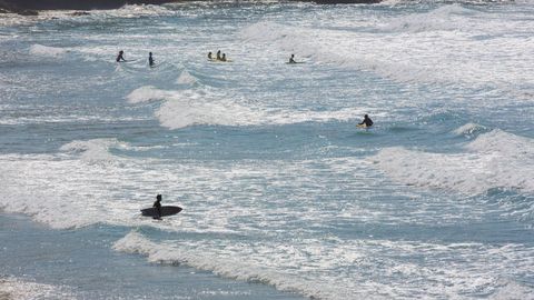 Playa de Caión, en A Laracha