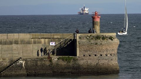 el Muelle del Gayo de Luanco