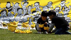 Homenaje a las v�ctimas