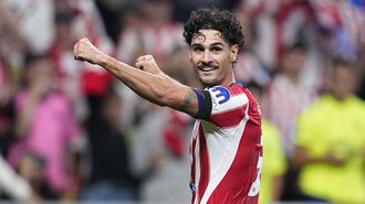 Cardoso festeja un gol en la Champions