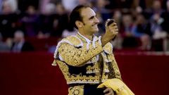 Imagen de archivo del torero Alberto �lvarez, de 45, que est� ingresado en la UCI tras sufrir un grave accidente en su finca de Zaragoza
