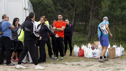 Andaina solidaria Congalsa POR EL MONTE DE A CUROTA