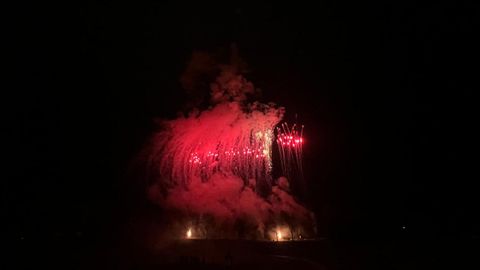 Noche de los Fuegos en Oviedo
