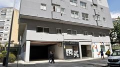 Imagen del edificio que sufri� la fuga