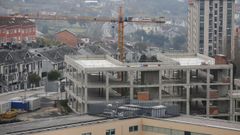 El esqueleto del centro para discapacitados de Ourense ya est� levantado