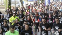 Ferrol corre y camina contra la violencia de g�nero
