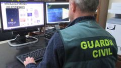 Imagen de archivo de un investigador de la Guardia Civil