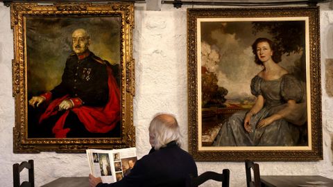 Cuadros a la venta y documentaci�n sobre �lvarez de Sotomayor que conserva Faustino Fern�ndez Veiga