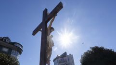 Una imagen de la Semana Santa en la Cota da Morte 