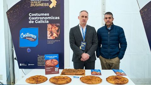 Representantes de Costumes Gastron�micas, una de las empresas del �rea de A Coru�a que potenci� su presencia internacional a trav�s del programa Galicia Avanza