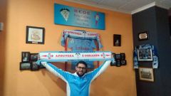 La Pe�a Alcoyana �scar Prieto estrenar� sus nuevas bufandas en Mestalla