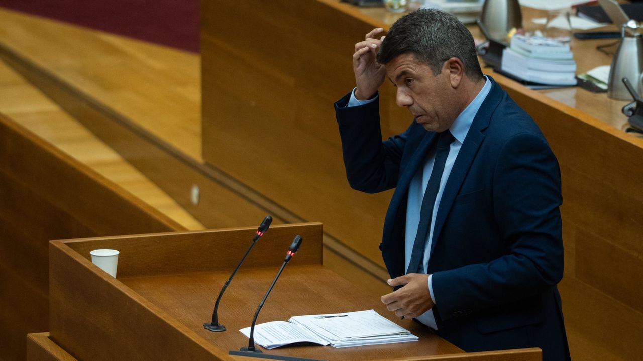 Mazón avanza que hará una «reflexión más profunda» tras el funeral de Estado