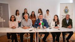 Imagen de la presentaci�n de la campa�a del Colegio de M�dicos para prevenir enfermedades sexuales, el pasado 30 de abril