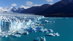 Una vista del glaciar Perito Moreno.