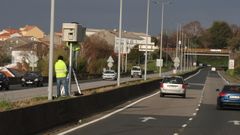 En la foto, el radar en su nueva ubicaci�n, solo unos metros m�s abajo de la anterior