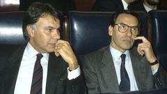 Felipe Gonzlez y Alfonso Guerra en el Debate sobre el Estado de la Nacin en febrero de 1987