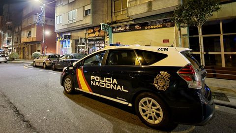 Imagen de archivo de un veh�culo de la Polic�a Nacional por Vigo
