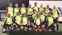 Integrantes del conjunto de la capital barbanzana.