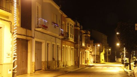 Iluminacin navidea en Vilamartn de Valdeorras