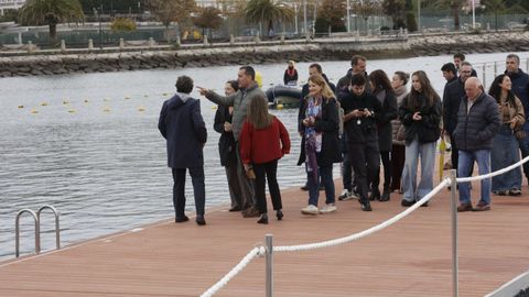 Inauguración y puesta en sevicio de la plataforma náutica de O Parrote, en A Coruña