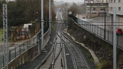 V�as nuevas instaladas en la estaci�n de Lugo