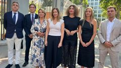 Los consejeros del PP, este jueves en Madrid