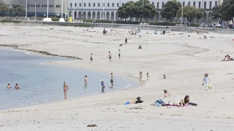 D�a soleado en A Coru�a