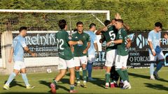 Partido amistoso disputado por el Racing en casa del Villalonga
