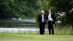 Margallo, con el ministro de Exteriores alem�n, Westerwelle