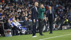 Claudio Gir�ldez, durante el partido.