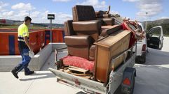 Punto limpio en Vimianzo 