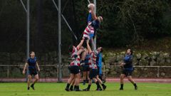 Imaxe do partido da fase regular da Liga de Primeira Galega xogado en Vilagarc�a entre Os Ingleses R.C. e Kaleido Universidade de Vigo, a finais do pasado mes de novembro.