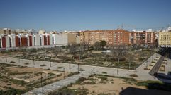 Parcela de Valencia en la que el Gobierno construir 438 viviendas