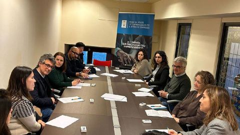 La sede de la C�mara de Comercio acogi� nueva sesi�n de trabajo del Ecosistema Emprendedor de Ferrol