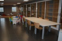 En esta estancia del centro se habilitaron estanter�as, pero no se usa como biblioteca. 