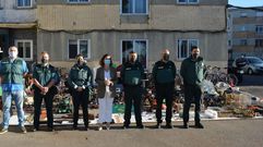 Detienen en Santiago a una banda que provocaba incendios para despistar a la Guardia Civil y robar en casas