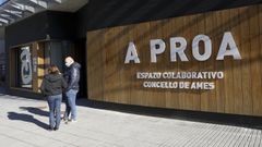 El centro colaborativo A Proa est� incluido entre los equipamientos en los que el Concello de Ames quiere destinar fondos del remanente de tesorer�a