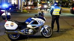 Imagen de archivo de un agente de la Polic�a Local de Vigo
