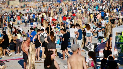 La fiesta de San Juan en A Coru�a 