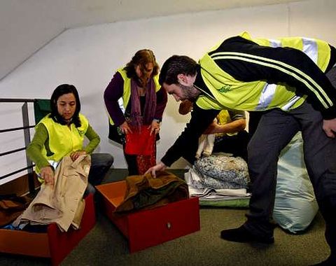 Boa Vida ha comenzado a recibir ropa para su proyecto.