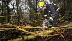 Las im�genes del tercer d�a de temporal en la comarca