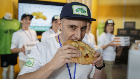 La Boina de Pueblo es una mezcla entre una empanada y una hamburguesa