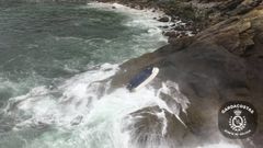 El Pesca 2 rescat� a dos pescadores recreativos, padre e hijo