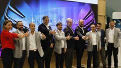 Acto de reconocimiento en el concesionario Toyota de Ourense.