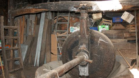 Un molino tradicional de aceite que funcionó hasta 1987