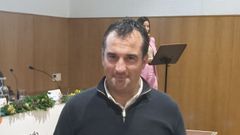 El concejal de medio ambiente de Sanxenxo, Yago Torres