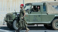 Militares espa�oles en Ceuta
